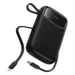 Baseus 10000mAh 22.5W Qpow2  Dual-Cable Power Bank