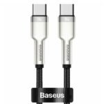 Baseus Cafule Series 2M Metal Data Cable Type-C to Type-C 100W Black – CATJK-D01 –   6 Months Warranty