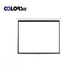 PROJECTOR SCREEN - COLORSIT WS1080 80''*80'' 1:1(6.5*6.5) MANUAL WALL