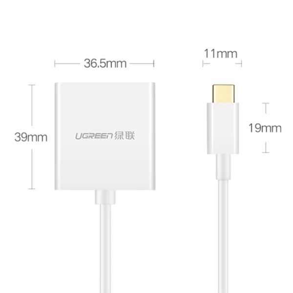 Ugreen-Type-c-To-VGA-Converter-White-01