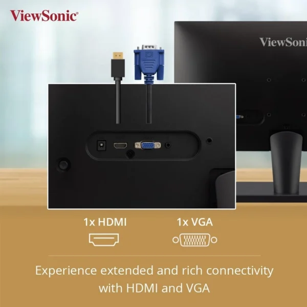 VIEWSONIC VA2215 H 22’’ FHD 100HZ MONITOR VS18811 - Image 4