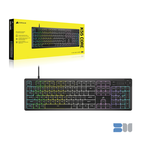 CORSAIR K55 CORE RGB GAMING KEYBOARD CH-9226C65-NA