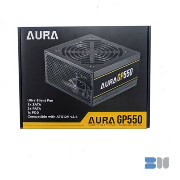 GAMDIAS AURA GP550 GAMING 550W POWER SUPPLY - AURA GP550 - UK