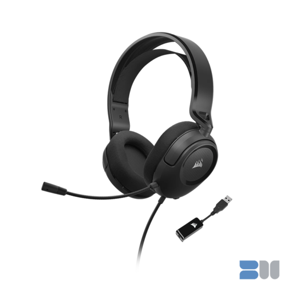 CORSAIR HS35 SURROUND V2 MULTIPLATFORM WIRED GAMING HEADSET CA-9011386-AP