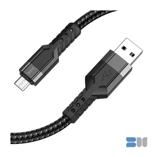 Hoco U110 Type-C to Type-C 60W charging data cable-Black