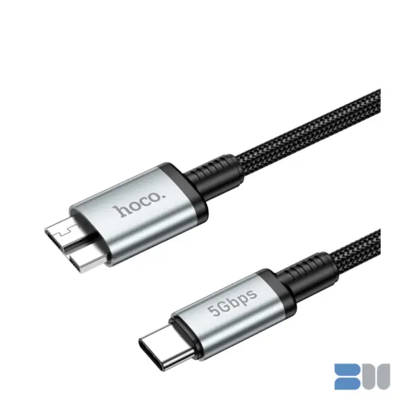 Hoco US10 Type-C to Micro USB3.0 excellent speed cable-Black