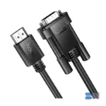 Hoco US12 HDTV male to VGA male HD data cable(L=1M)