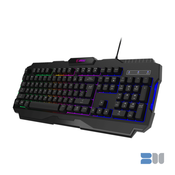 MSI FORGE GK100 RGB WIRED GAMING KEYBOARD S11-04US20J-HH9