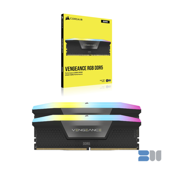 CORSAIR VENGEANCE RGB 48GB (2X24GB) 6400MT/S DDR5 DIMM INTEL XMP MEMORY CMH48