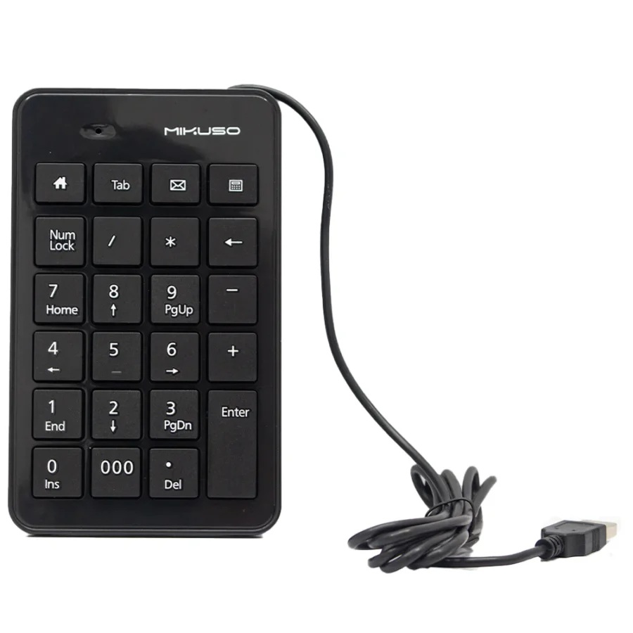 MIKUSO KB-047U NUMERIC KEYPAD BLACK - Image 2